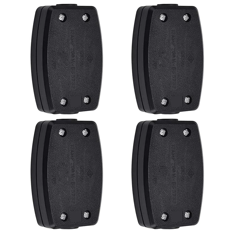 

Акция! 3-контактная электрическая распределительная коробка, 4 упаковки, электрическая распределительная коробка для наружного освещения, ...