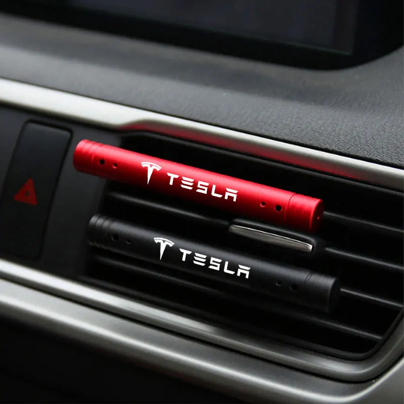 

Car Outlet Perfume Conditioning Clip Pendant Aroma Lasting Fragrance Aromatherapy Freshener For tesla model 3 X S Y Accessories