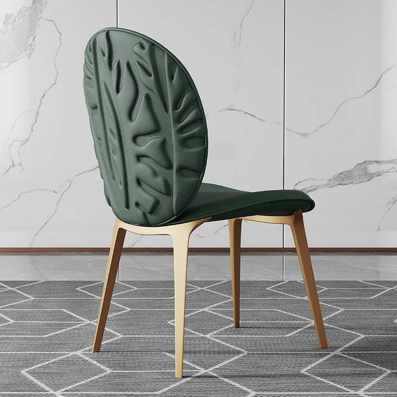

Итальянский скандинавский стул для гостиной, роскошный мягкий офисный комфортный современный диван, обеденные стулья, стулья для пола, мебель для библиотеки