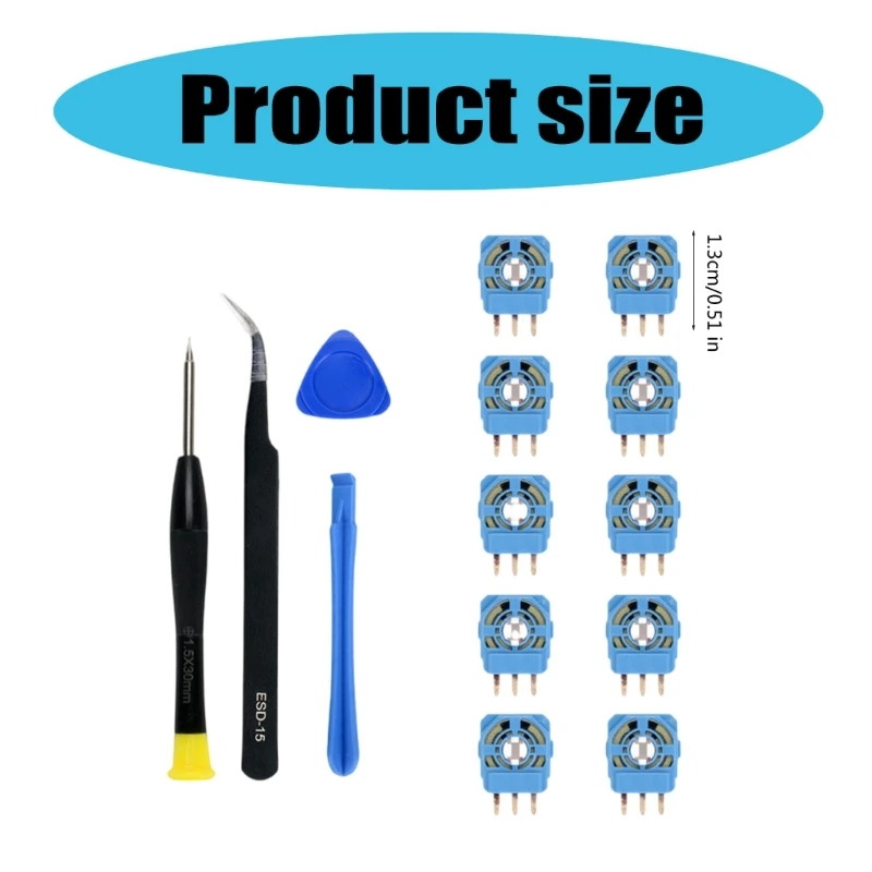 Сменный подстроечный резистор контроллера потенциометра с отверткой пинцетом