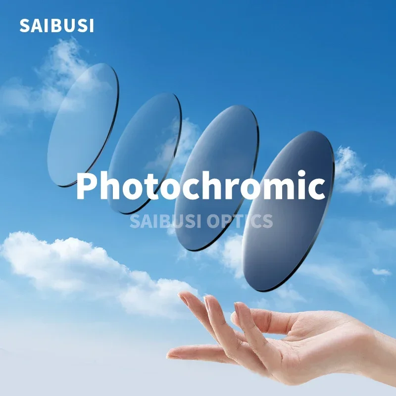 Асферические фотохромные линзы по рецепту для солнцезащитных очков одноразовые