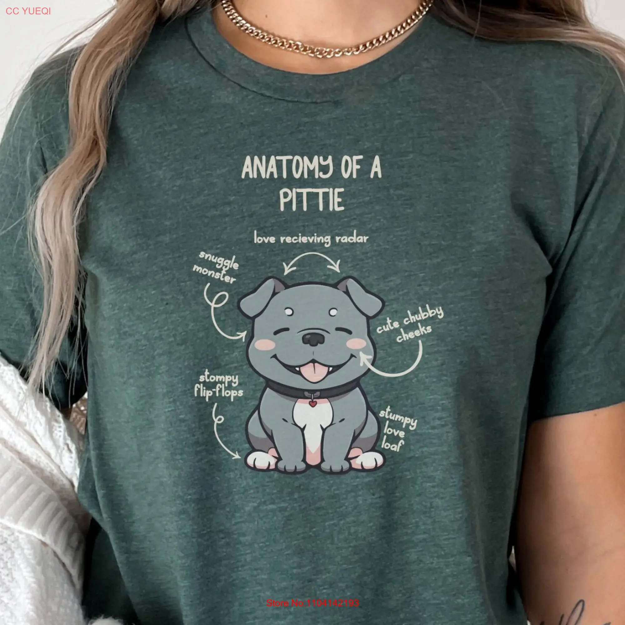 Анатомия Питти футболка питбуль с милой пибль лапы дизайн Ultimate Lover Show поддержка