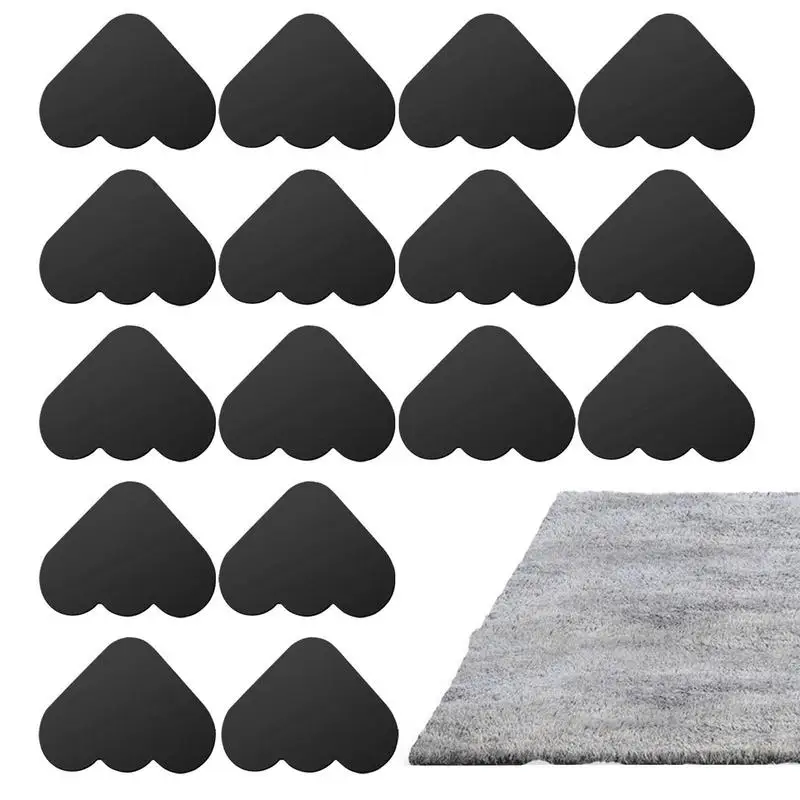 

12Pcs Rug Gripper Non-slip Self Adhesive Anti Skid Double Sided Cloud Shape Carpet Floor Mat Fixed Sticker For Floors And Tile