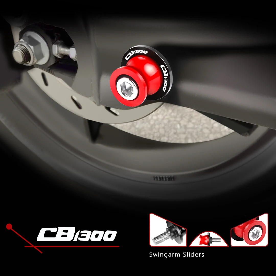 

For HONDA CB 1300 CB1300 SF/SP 1997-1999-2020 2021 2019 Motorcycle Swingarm Sliders Screw Swing Slider Stand Screws 8MM