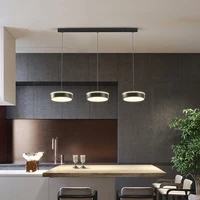 modern led chandelier ceiling lamp indoor home decor table dining room kitchen bar pendant lighting suspension design minimalist