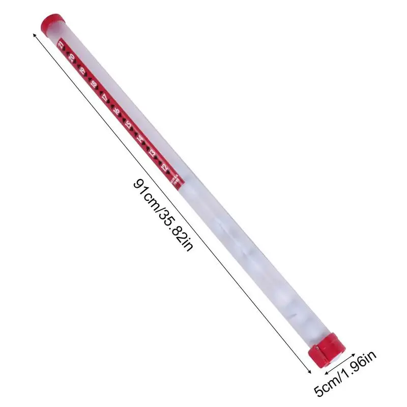 Трубка для сбора мячей гольфа - пластик с устройством коллекторный захват
