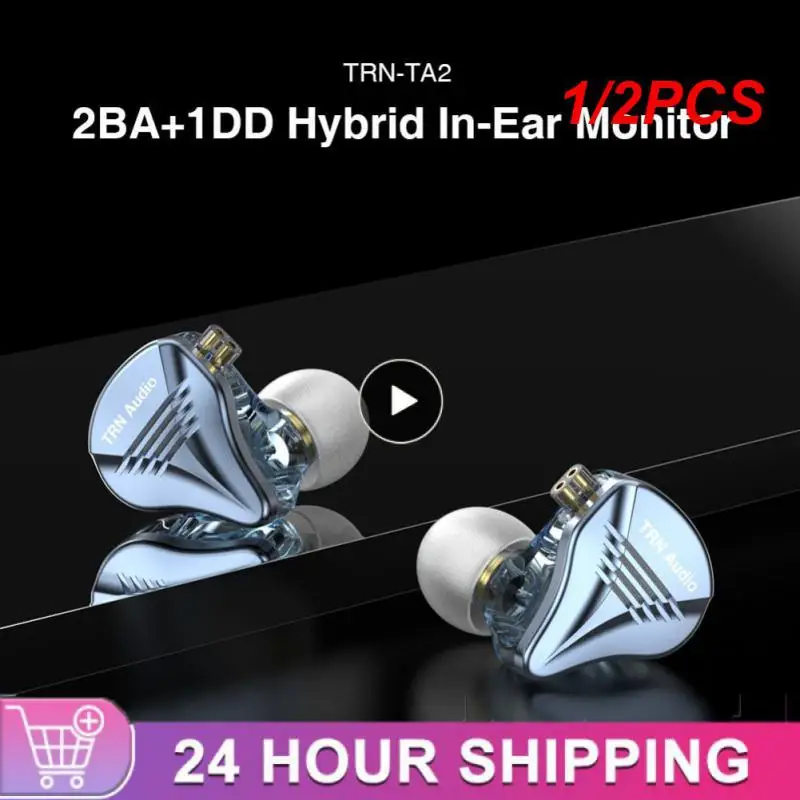 

1/2PCS Static Dynamic Drive Earphone HIFI Bass Earbud Sport Noise Cancelling Headset KZ EDX ZSN ZAS SK10 ZS10