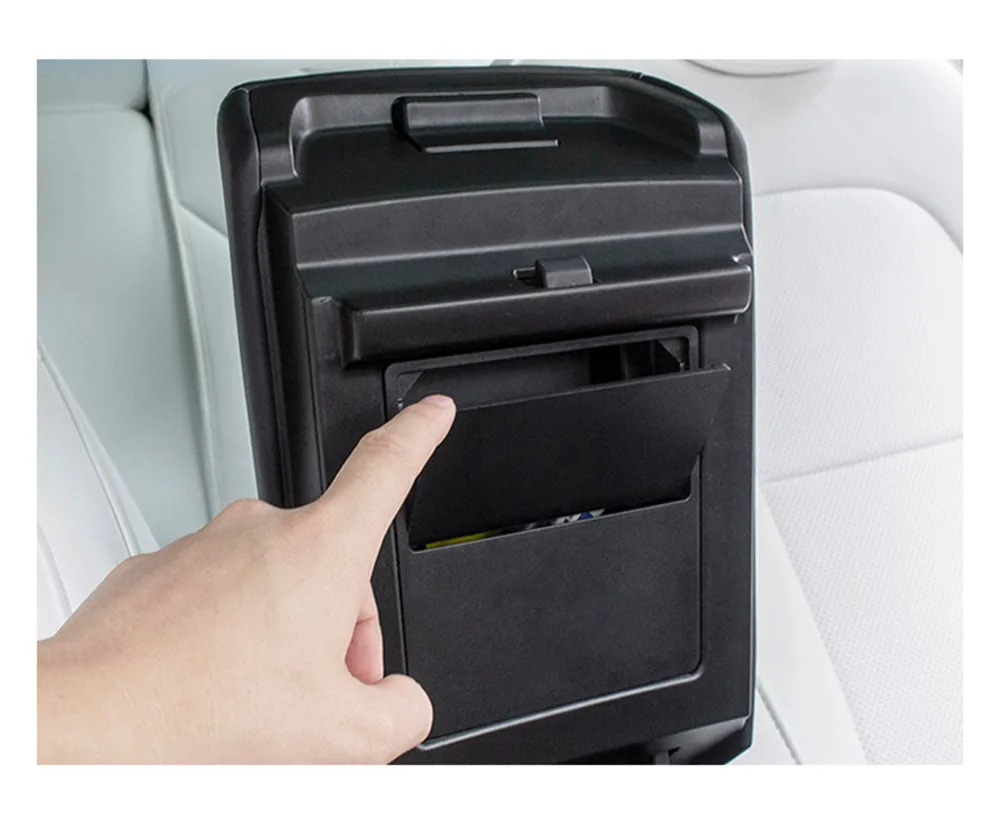 

Подходит для подлокотника Tesla Model 3/Y 20-22, коробка для хранения, частный ящик для хранения, автомобильные принадлежности