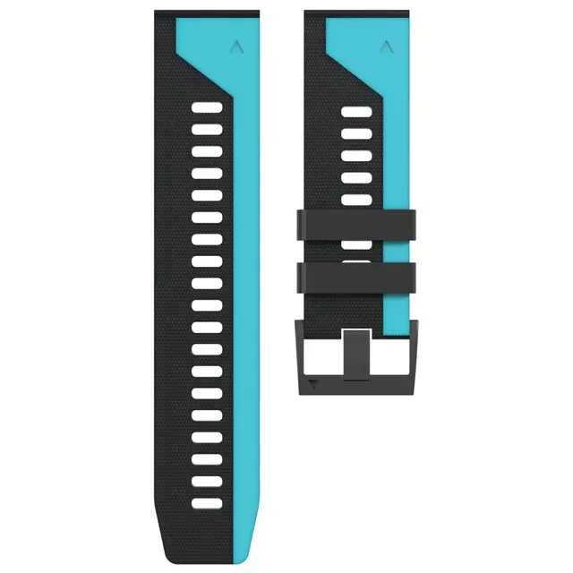 Ремешок силиконовый для наручных часов Garmin Fenix 6X Pro 5X/5Plus/6/6Pro 26 мм |