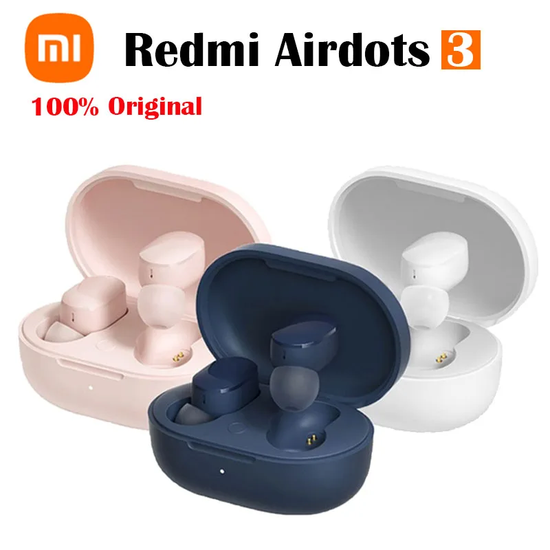 

TWS-стереонаушники Xiaomi Redmi Airdots 3 с поддержкой Bluetooth и микрофоном