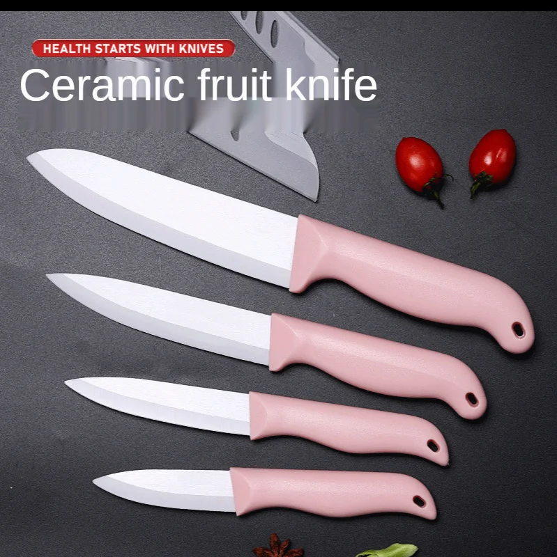 

1pc Ceramic Kitchen Knives Sharp Fruit Knife Household Slicing Melon Fruit Knife Creative Portable Cooking Knife Kitchen Tools
