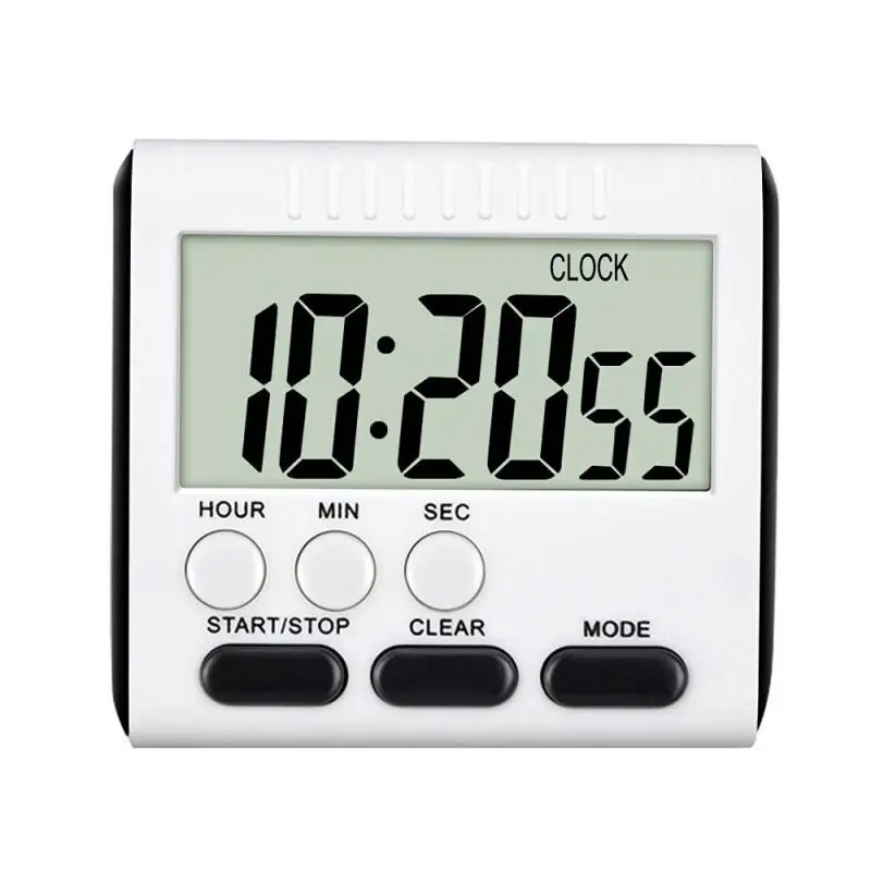 

Magnet Clock Count-down Up Multifunctional Kitchen Timer Reminder Tool Lcd Digital Display Kitchen Accessories Tools Loud Alarm