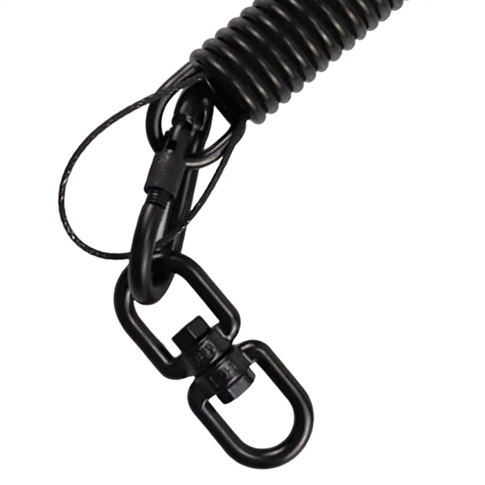 

Heavy Duty Swing Spring Portable Shock Absorbing with 2 Hooks Hammock Spring for Hanging Swing Outdoor Heavy Bag,