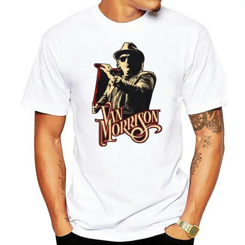 

Новая футболка унисекс с изображением Ван морнизона певицы