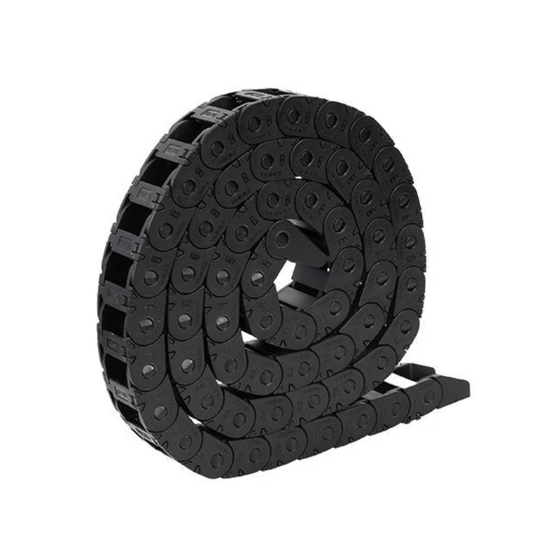 

Переносной кабель с цепью, черный пластиковый мостовой кабель для 3D-принтера, с концевыми разъемами