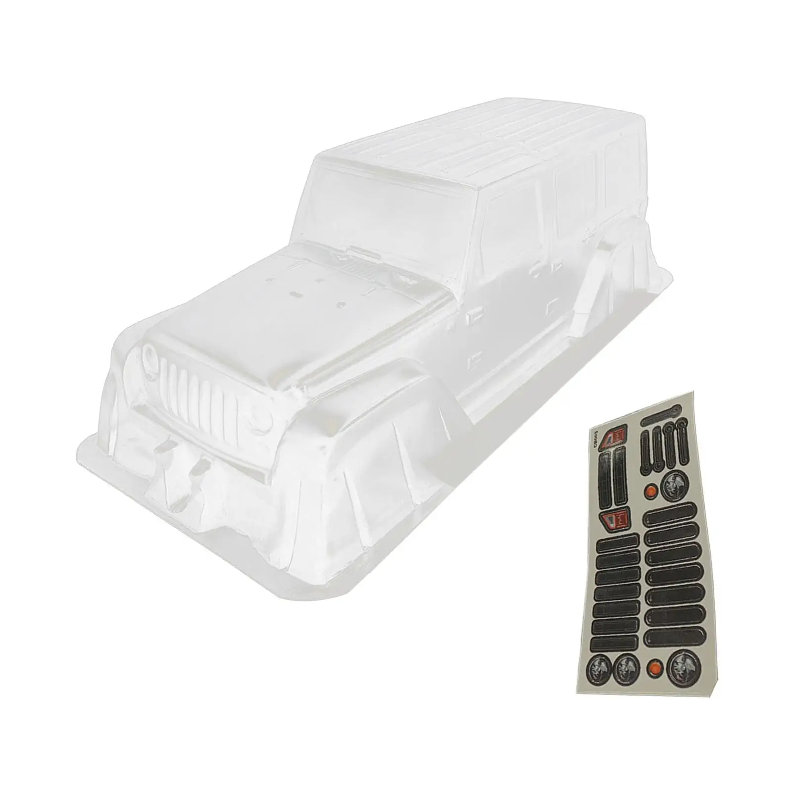 

313mm Wheelbase RC Car Body Shell Cover for 1:10 RC Crawler Car DIY Modified