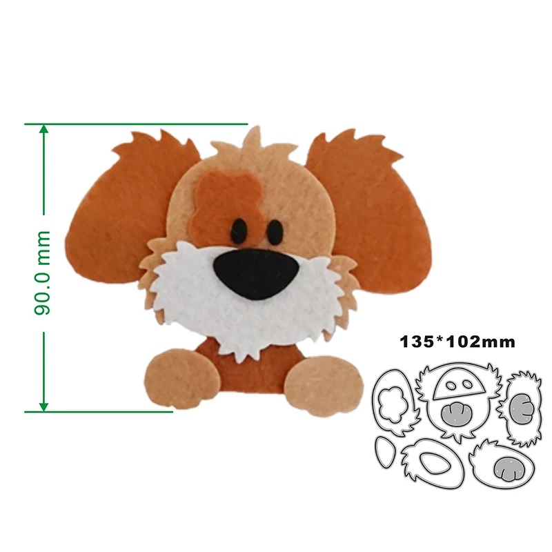 

New Cartoon Cute Bear Decoration Craft Embossing Mold 2022 Metal Cutting Dies for DIY Decorative Scrapbooking Album Card Making