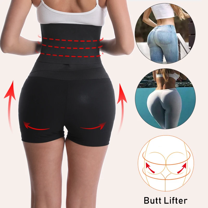 Waist Trainer Sweat Sauna Pants Body Shaper Slimming Pants Tummy Control Shapewear Thermo Sweat Leggings Fitness Workout Fajas