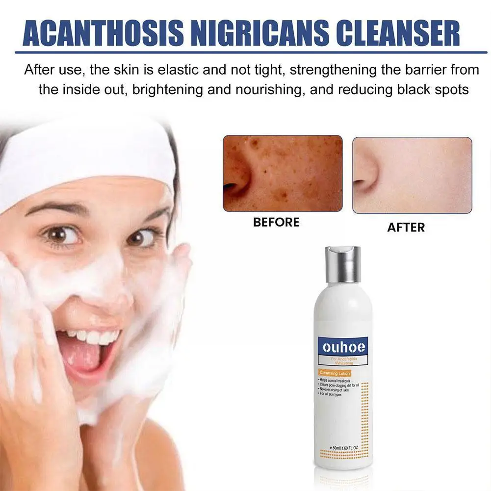 

50ml Facial Cleanser Brighten Skin Tone Refreshing Removal Lip Smooth Deep Fade Honey Mask Spot Cleaning Whitening Y4G1