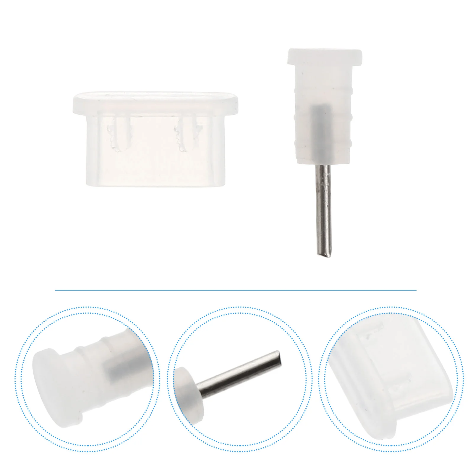 

Plug Usb C Cover Port Type Charging Plugs Micro Anti Dust Cell Cap Cleaning Jack Headphone Pin Tool Protector Caps Kit Usbc