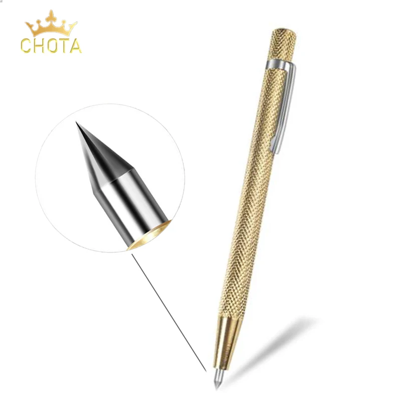 

Tile Scribing Tool Tungsten Steel Alloy Pointed Engraving Pen Metal Structure Hand Tool for Glass Tile Line Drawing Lettering