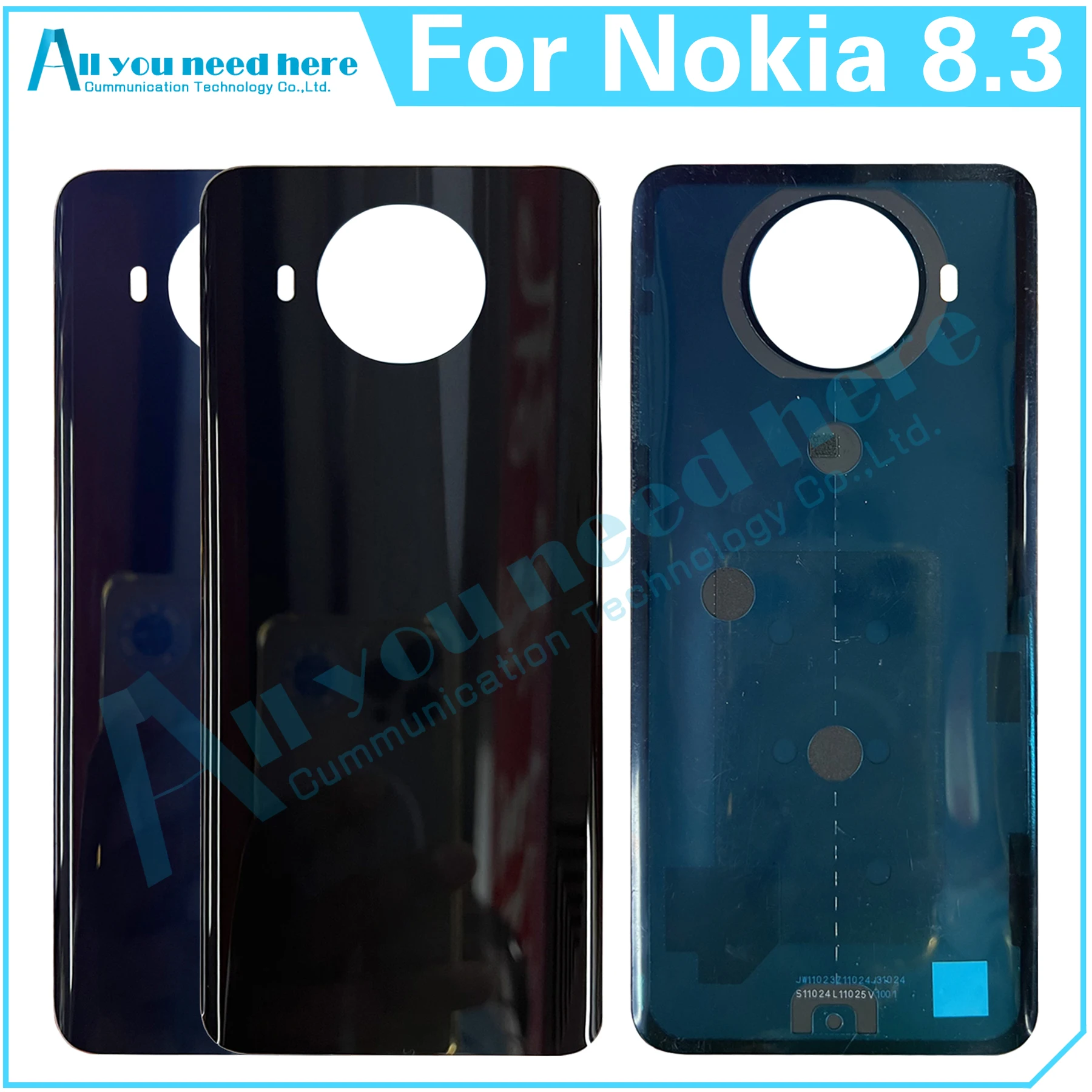 

Cover For Nokia 8.3 5G TA-1243 TA-1251 ​​​Back Cover Door Housing Case Rear Cover Battery Cover