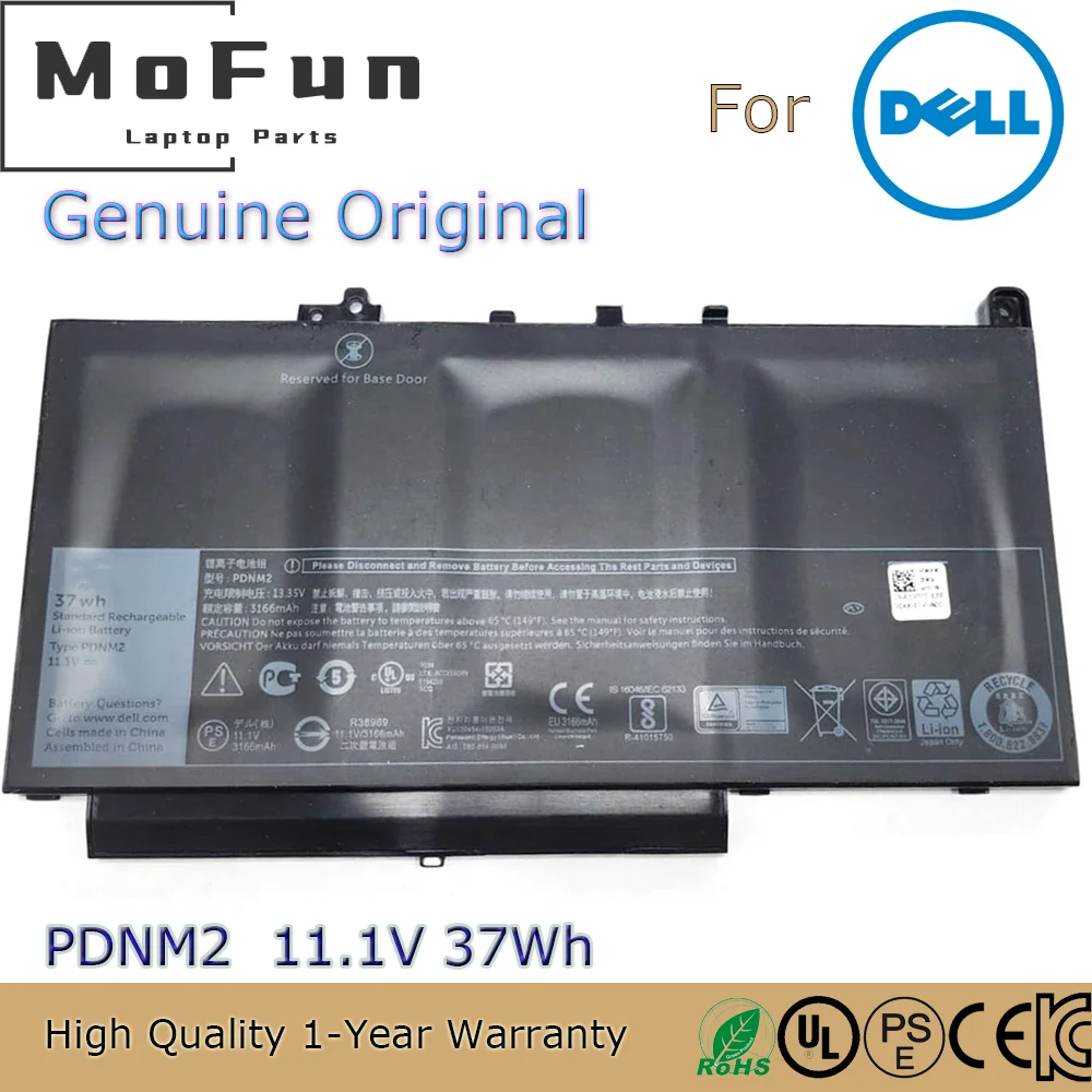 Новый оригинальный аккумулятор для ноутбука Dell Latitude E7470 E7270 серии 579TY 11 1 В 37 Вт/ч
