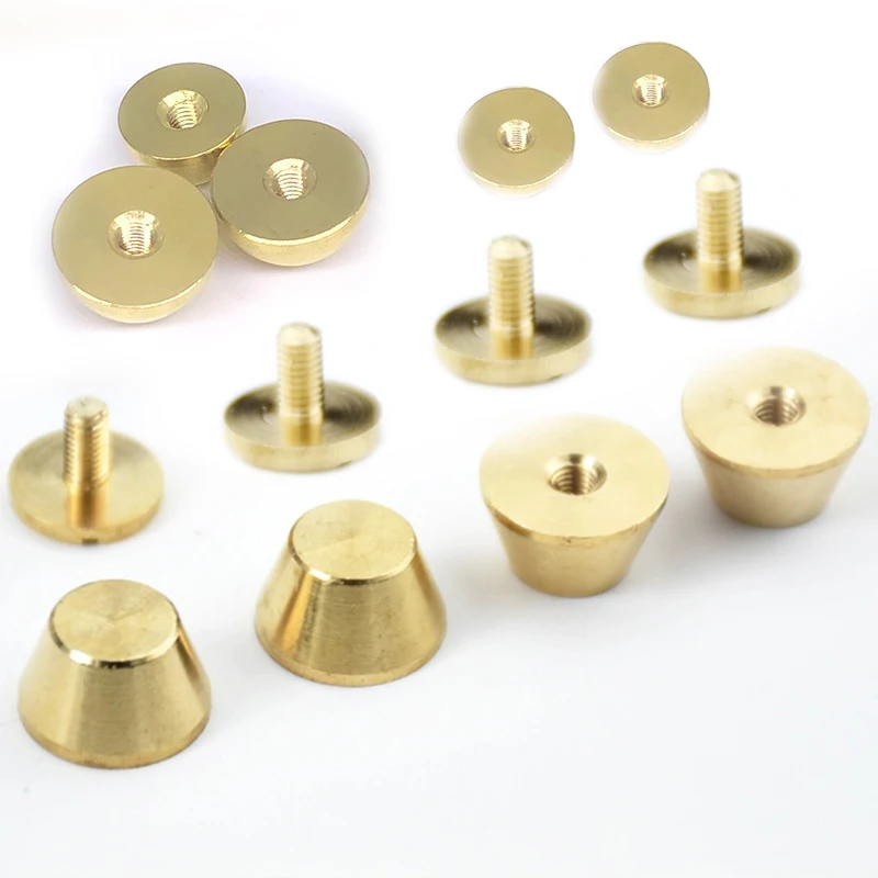 10 шт. кожаные заклепки в форме ведра