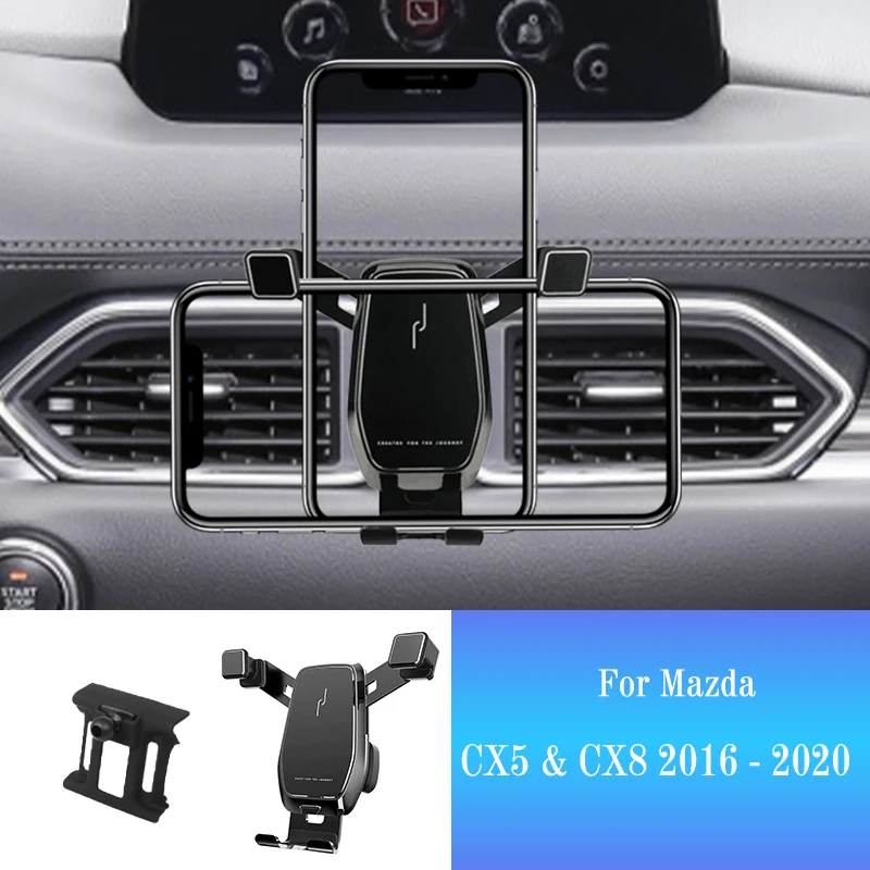 

Автомобильный держатель для телефона Mazda CX5 CX8 CX 5 8 2015-2020, кронштейн, Поворотная подставка для GPS, поддержка мобильного смартфона, крепление, а...