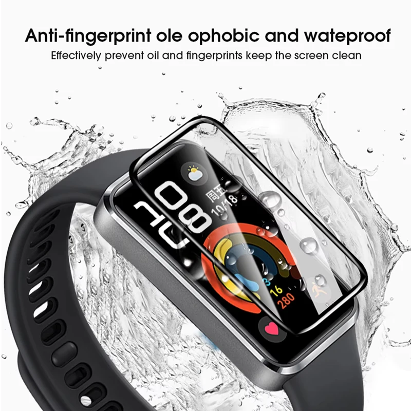 Фото Защитная пленка для Huawei Band 11/11 Pro, комплексная пленка от царапин, защитная пленка для экрана Huawei Band 11 Pro, защитная пленка от падения №3