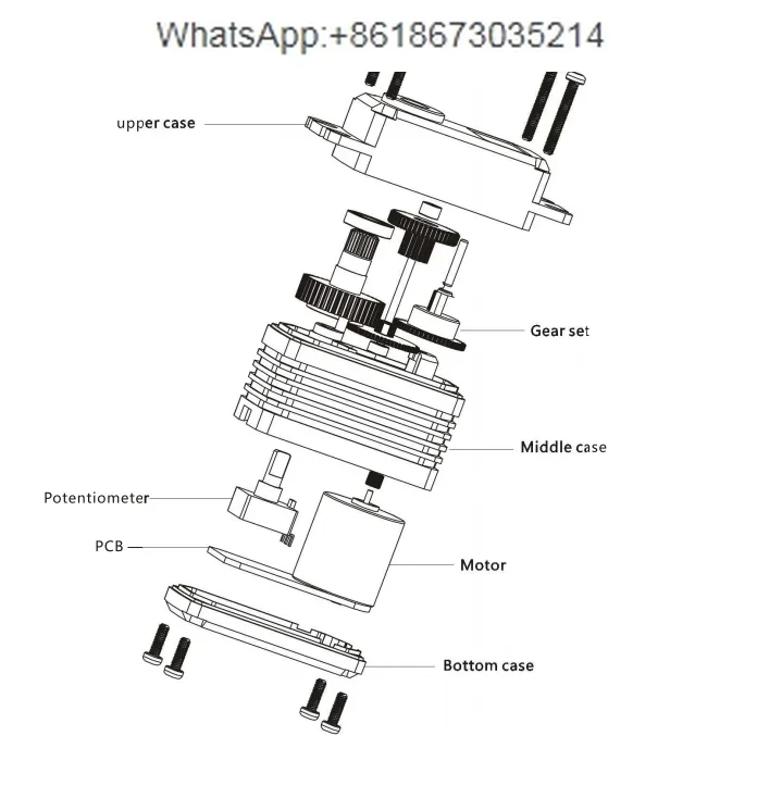 9g Micro Waterproof Servo K-power MM0090