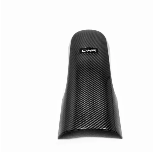 

Аксессуары для Toyota C-HR CHR, задняя крышка автомобиля, внутренние молдинги из углеродного волокна, Стайлинг автомобиля 2016-2022