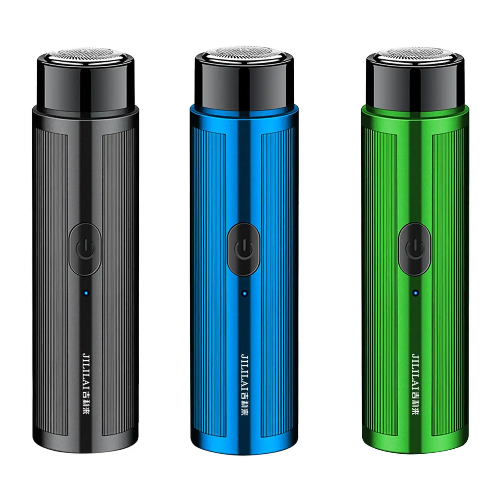 

Mini Travel Electric Shavers Rechargeable with Charging Indicator Facial Beard Trimmer for Office On Vacation Men Women Facial