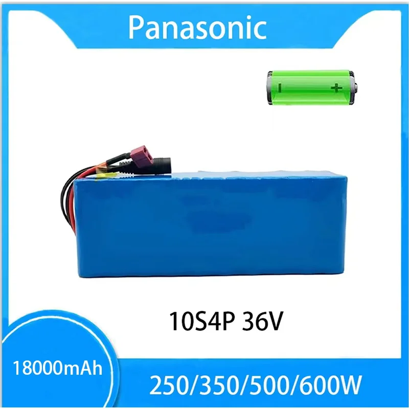 

Panasonic Оригинал 36 В батарея 10S4P 12 Ач батарея 1000 Вт Высокая мощность Батарея 42 в 18000 мАч электровелосипед Bms