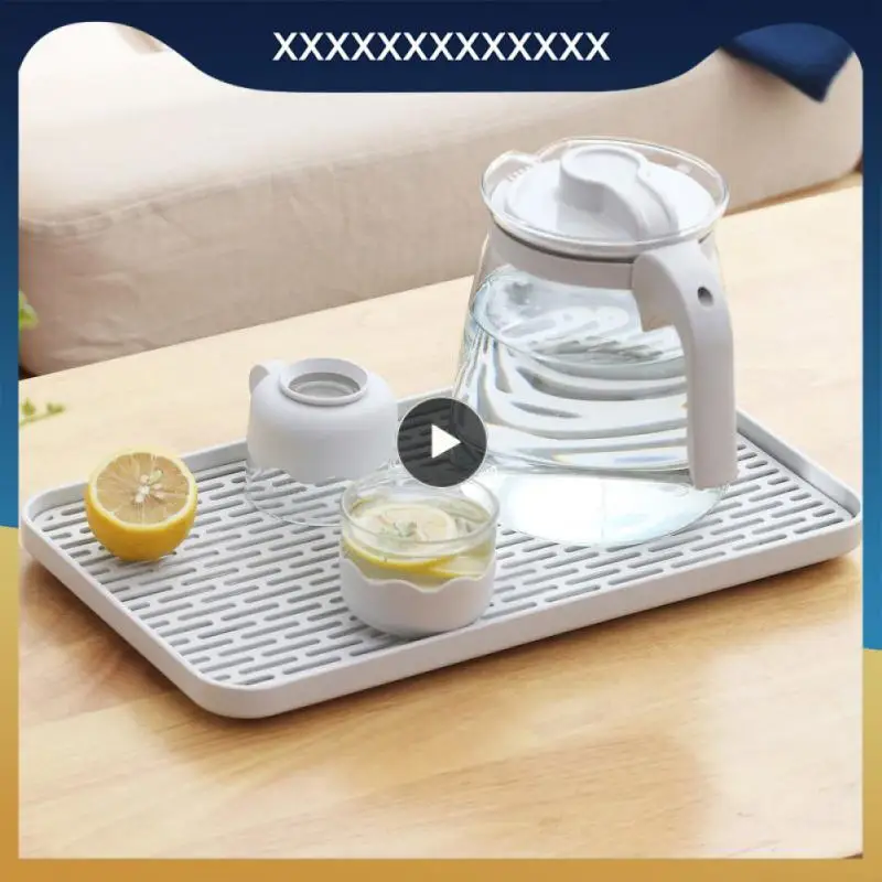 

Сливной поднос 5 размеров, коврик для посуды, для фруктовых чашек, кружек, посуды, аксессуары для ванной комнаты, большой поднос для воды