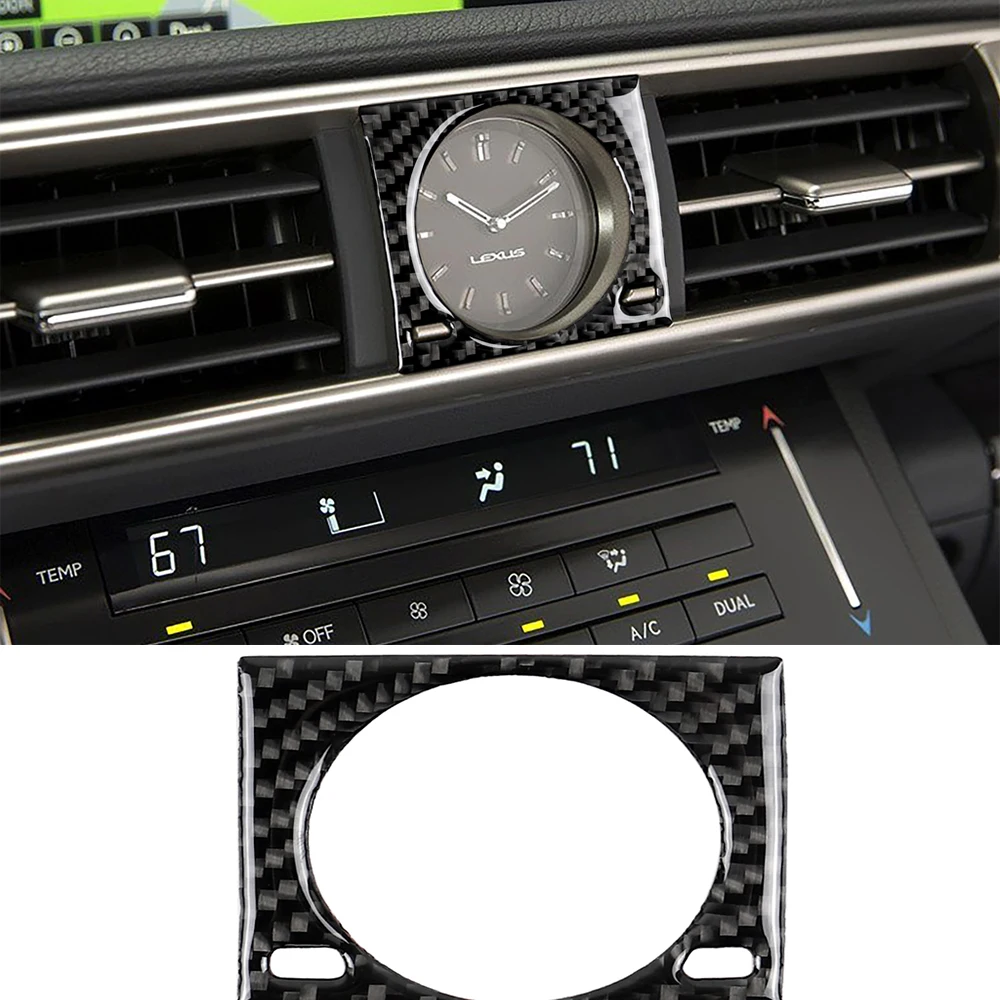 

Декоративная наклейка на крышку часов для Lexus IS250 2013 2014 2015 2016 2017 2018 2019 аксессуары для интерьера автомобиля из углеродного волокна