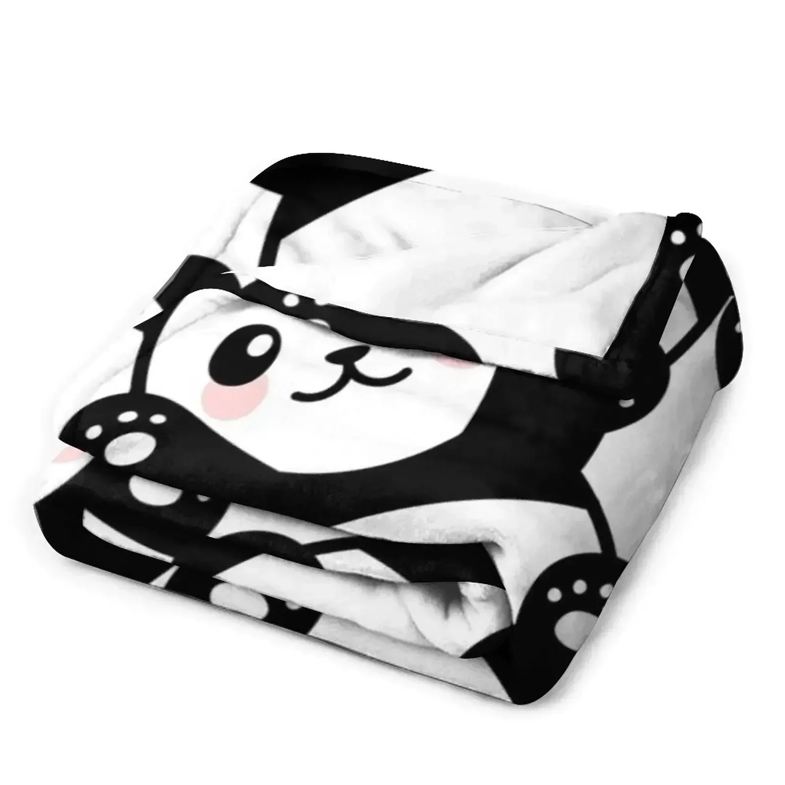 Одеяло с милым рисунком панды мягкие большие одеяла и движущиеся