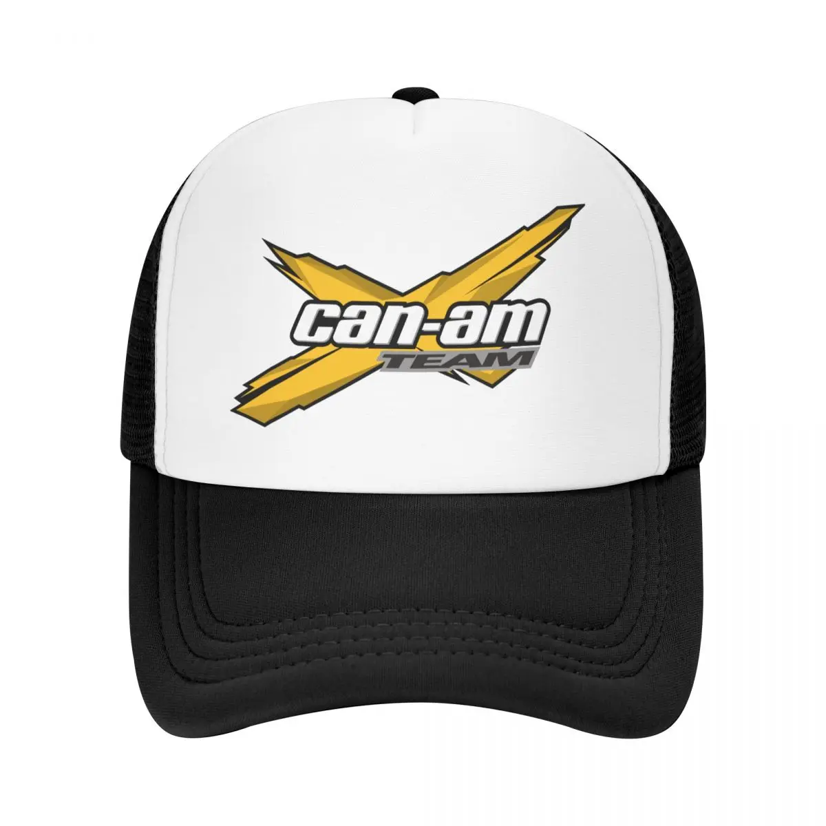 

Personalized Can Am Baseball Cap Men Women Breathable BRP Motorcycle Trucker Hat Streetwear