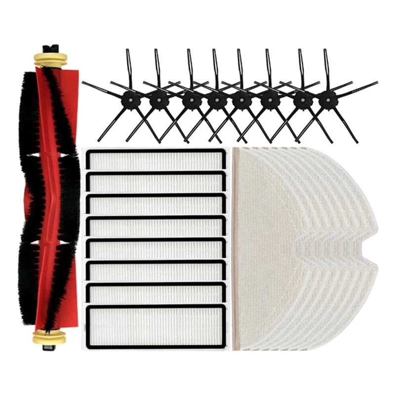 Для Roborock S5/S5 Max/S6/S6 Maxv/S6 Pure/E4/E5/S51/S52/S55 Основная боковая щетка Фильтр Швабра Тканевые