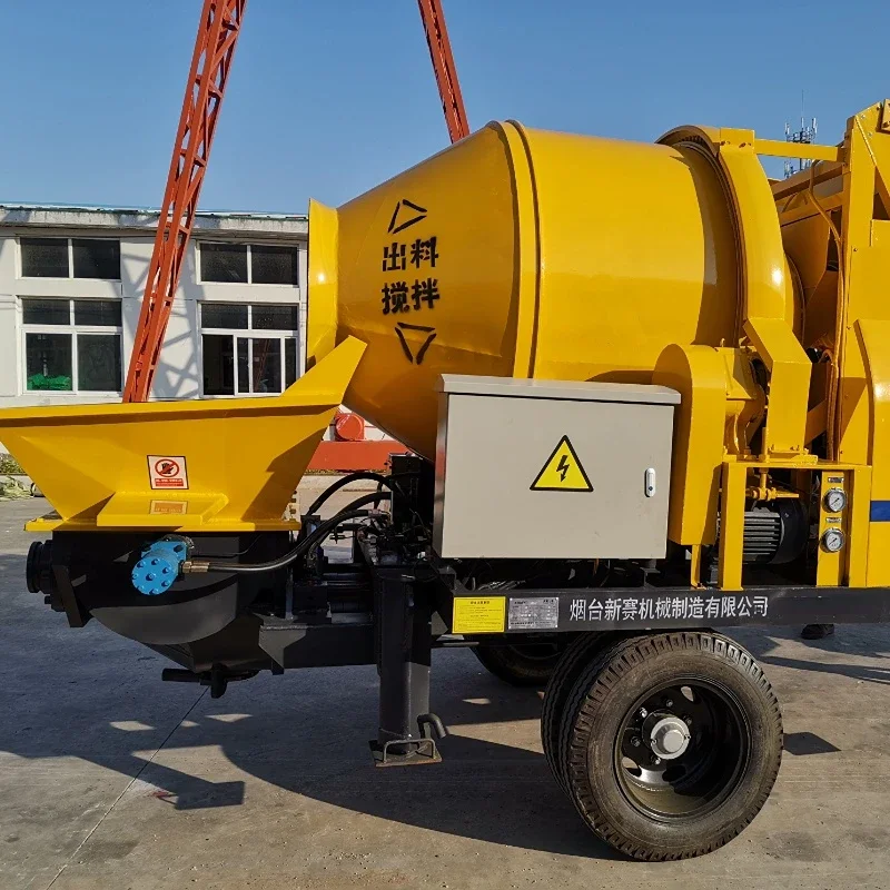 YG заводская цена бетонный гидравлический насос небольшой бетононасос смеситель
