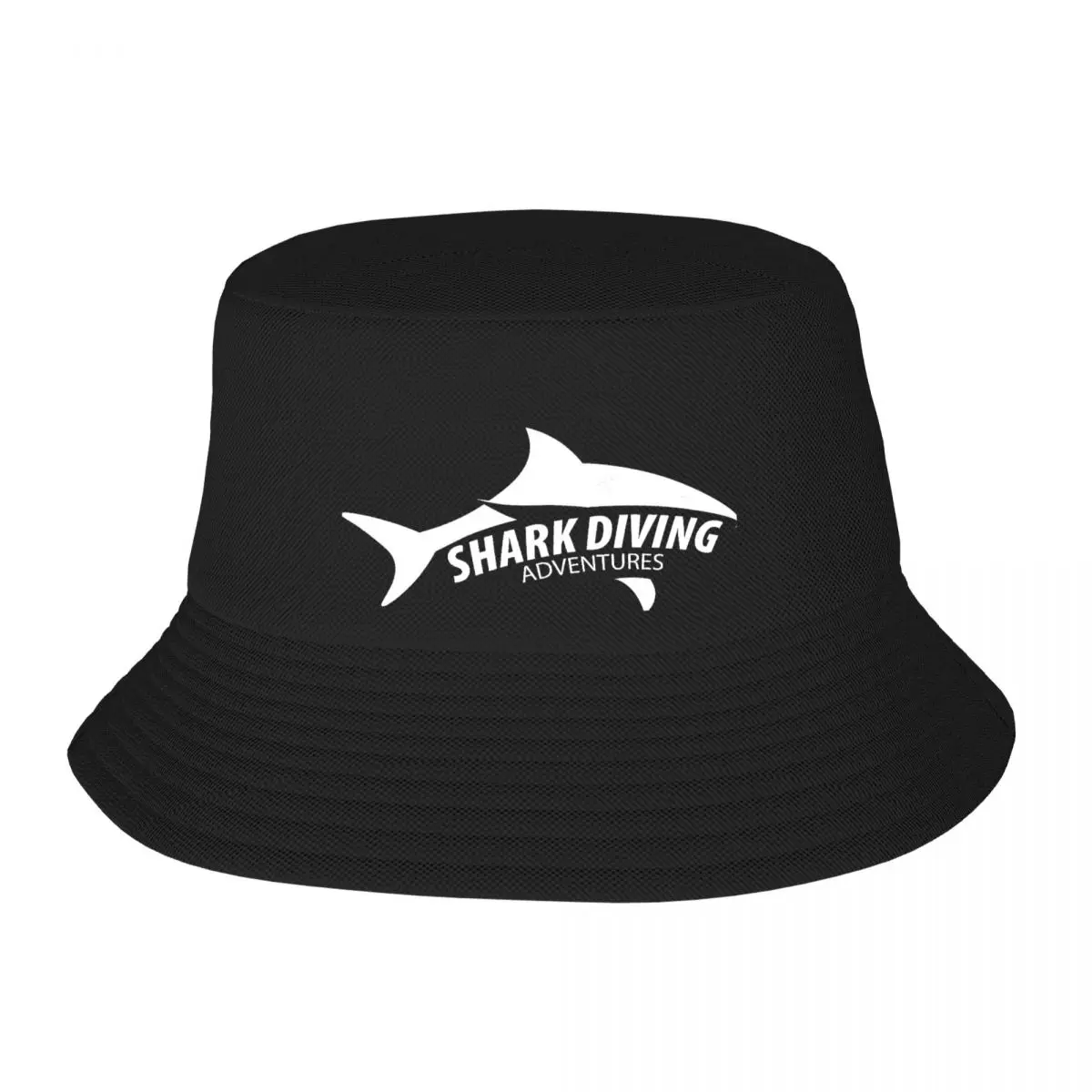 

Shark Diving Fashion Bucket Hats Outdoor Reversible Fisherman Caps Beach Fishing Hat Custom Logo Hat