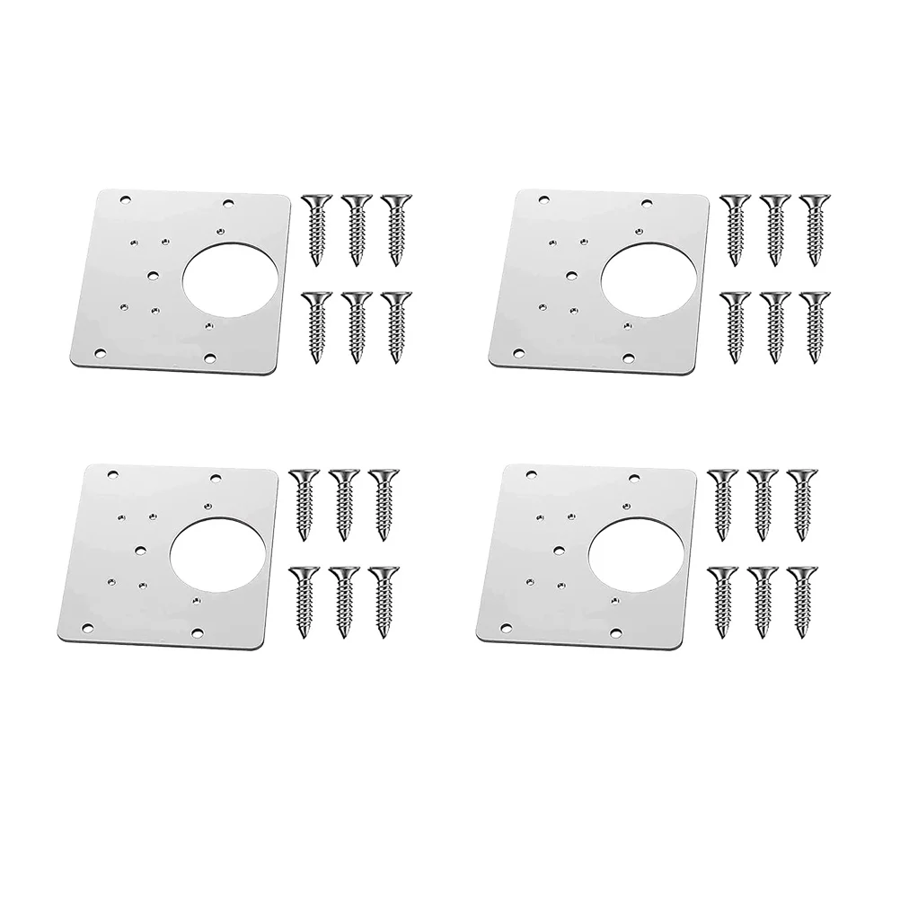 

Hinges Plate Hinge Door Repair Cabinet Stainless Steel Metal Butt Mounting Concealed Kitcabinetsdrawers Flat Black Mending