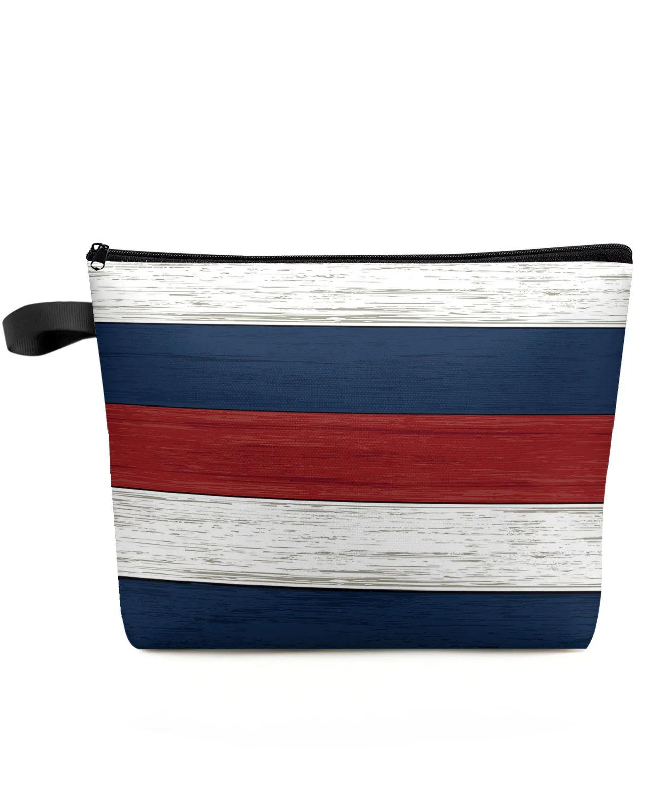 

Vintage Farm Barn Red Blue White Makeup Bag Pouch Travel Essentials Women Cosmetic Bags Toilet Organizer Storage Pencil Case