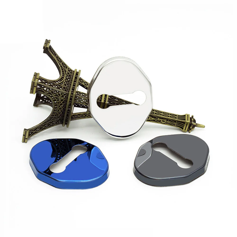 

4 PCSCar Door Lock Decoration Protection Cover Emblem Case Accessories Fit for FAW JUMPAL D80 2018