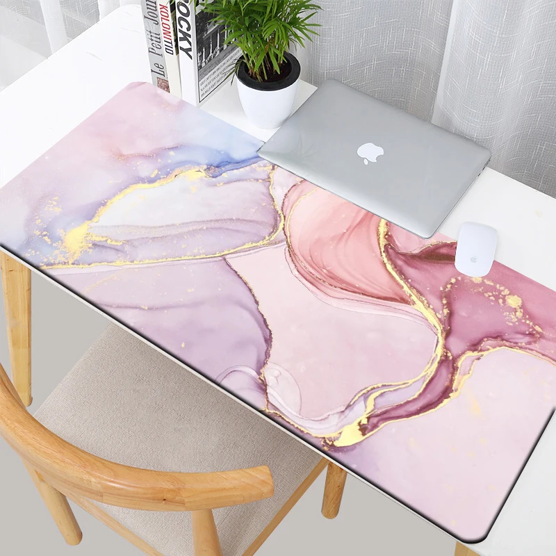 

Cute Mouse Pad Marble Gamer Mousepad Company Keyboard Mat Mause Gamer PC Cabinet Desk Table Pad Gaming Laptop Mat Large Deskmat