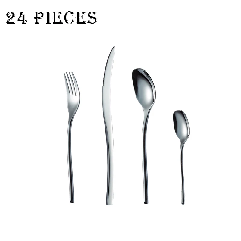 

GIOIO набор столовых приборов из нержавеющей стали 24 предмета