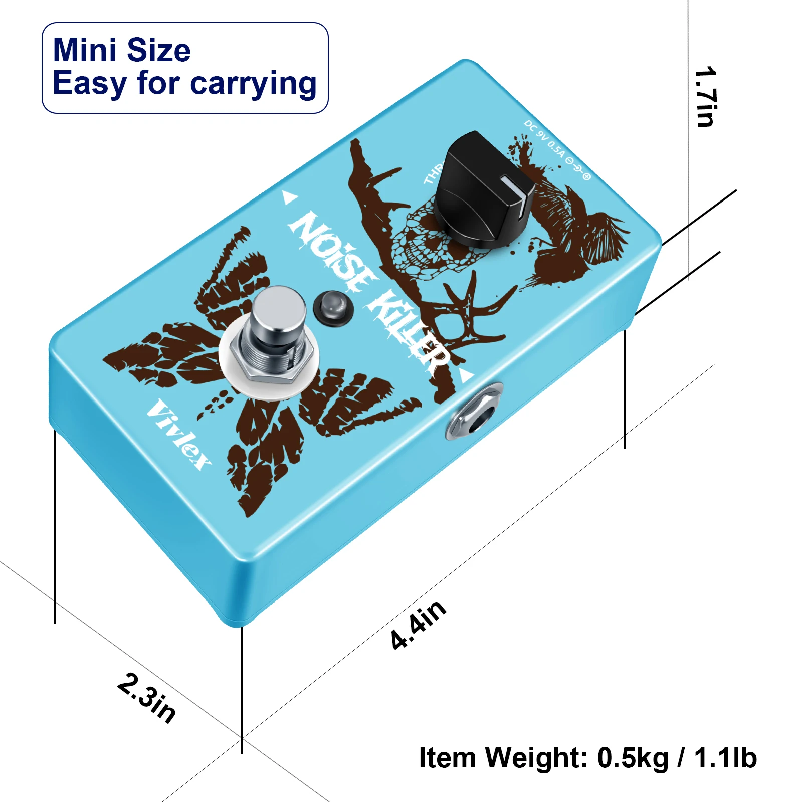 Гитарная Педаль Vivlex С Шумоподавлением