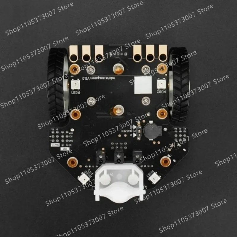 Фото Программируемый интеллектуальный автомобиль V5 на базе micro:bit: образовательный робот для STEM-обучения, поддерживающий Mind+ №3