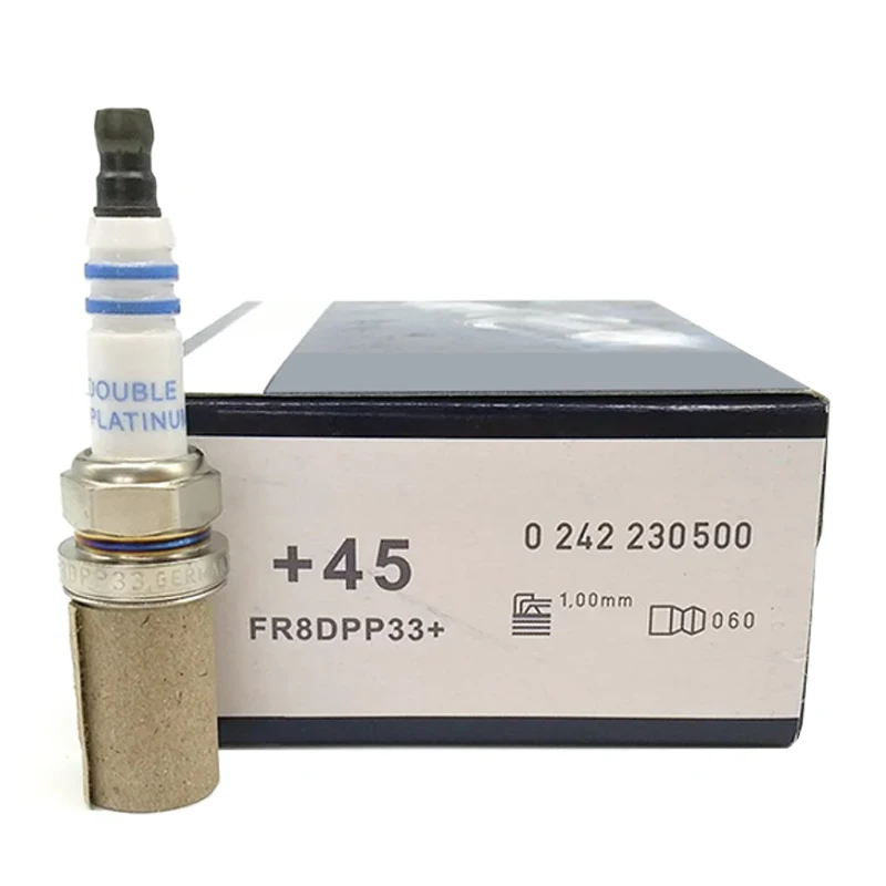 

4/6 шт. 0242230500 FR8DPP33 + 7422 + 45 платиновая Свеча зажигания для Mercedes-Benz Chrysler Kia Toyota 0041591903 0031599403 0041595003