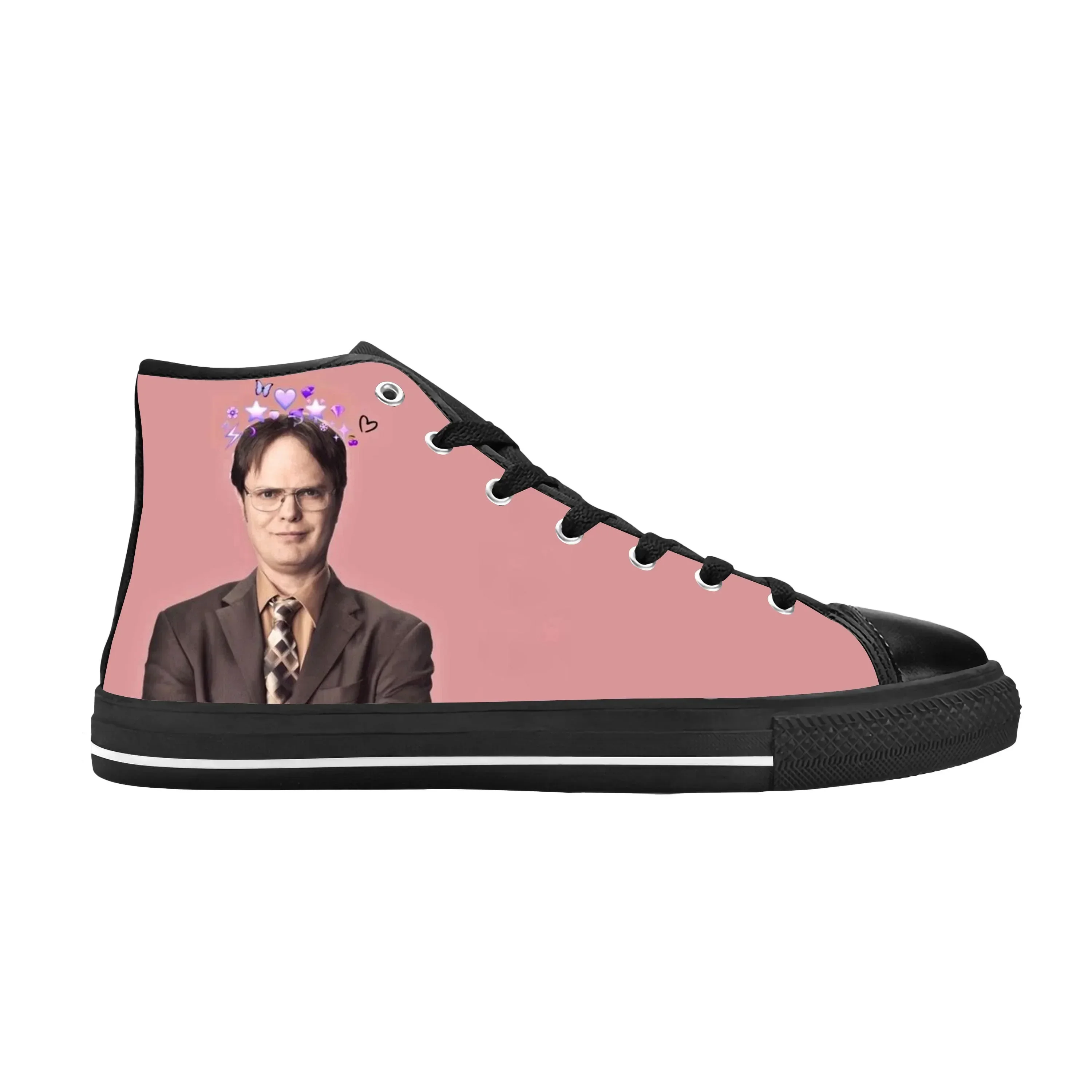 Фото Повседневная тканевая обувь The Office TV Show Michael Scott Dwight Schrute, удобные дышащие кроссовки с 3D-принтом для мужчин и женщин №4